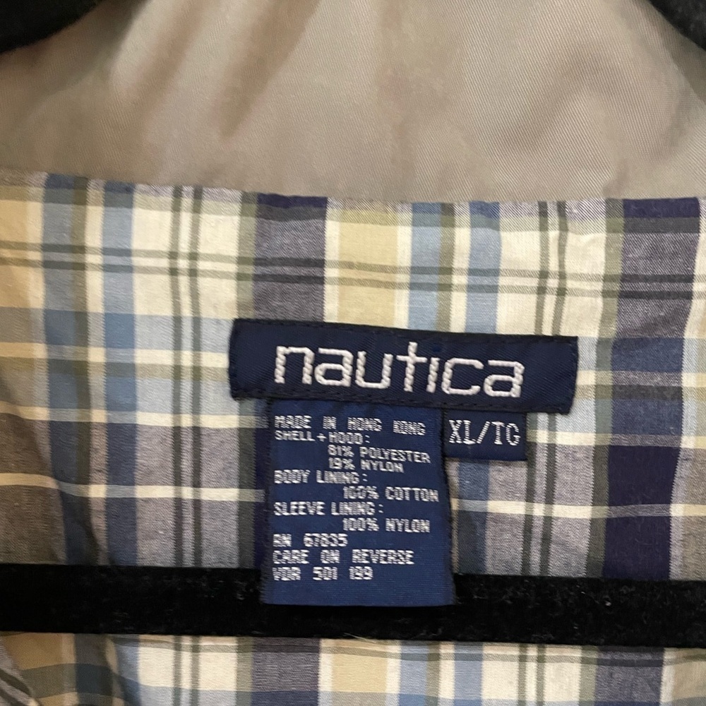Nautica Green Khaki Long-sleeve Jacket | Men XL - Picture 6 of 6